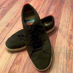 Cole Haan Black and Red Sneakers